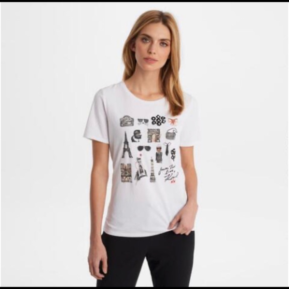 Karl Lagerfeld Anniversary Sketch Tee